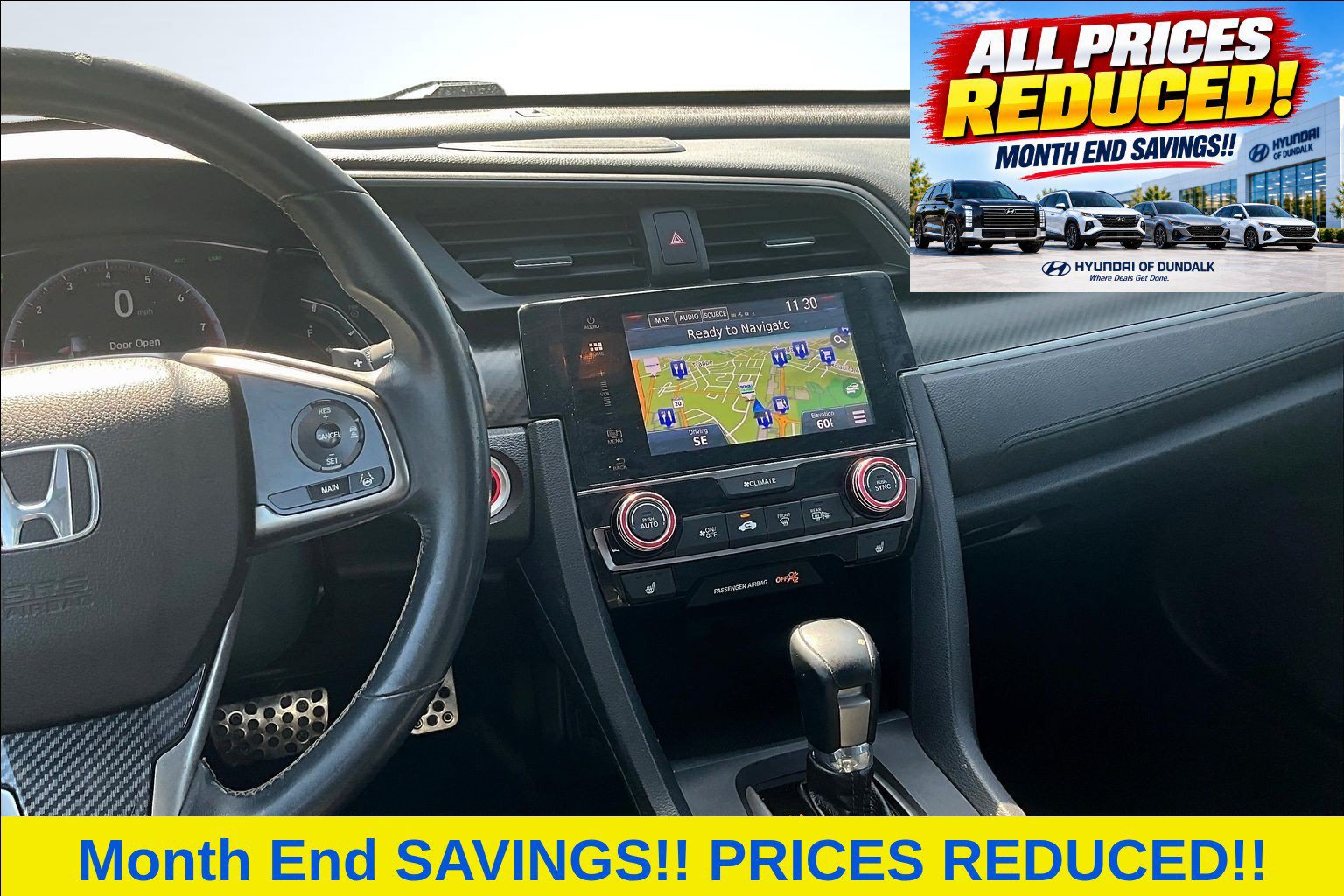 Used 2017 Honda Civic Sport Touring image 9