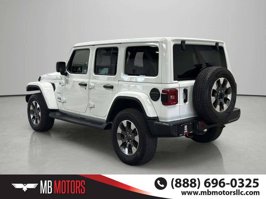 Used 2021 Jeep Wrangler Unlimited Sahara w/ Uconnect 4C Nav & Sound Group AWD/4WD image 5