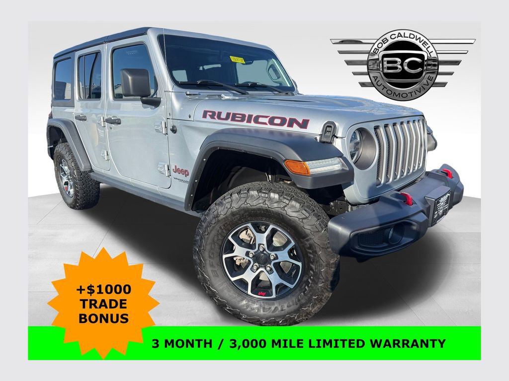 Used 2022 Jeep Wrangler Unlimited Rubicon w/ LED Lighting Group image 1
