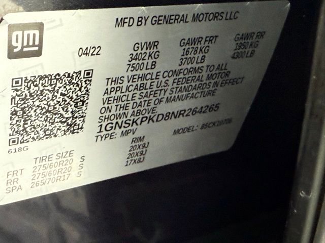 Used 2022 Chevrolet Tahoe Z71 w/ Luxury Package image 46