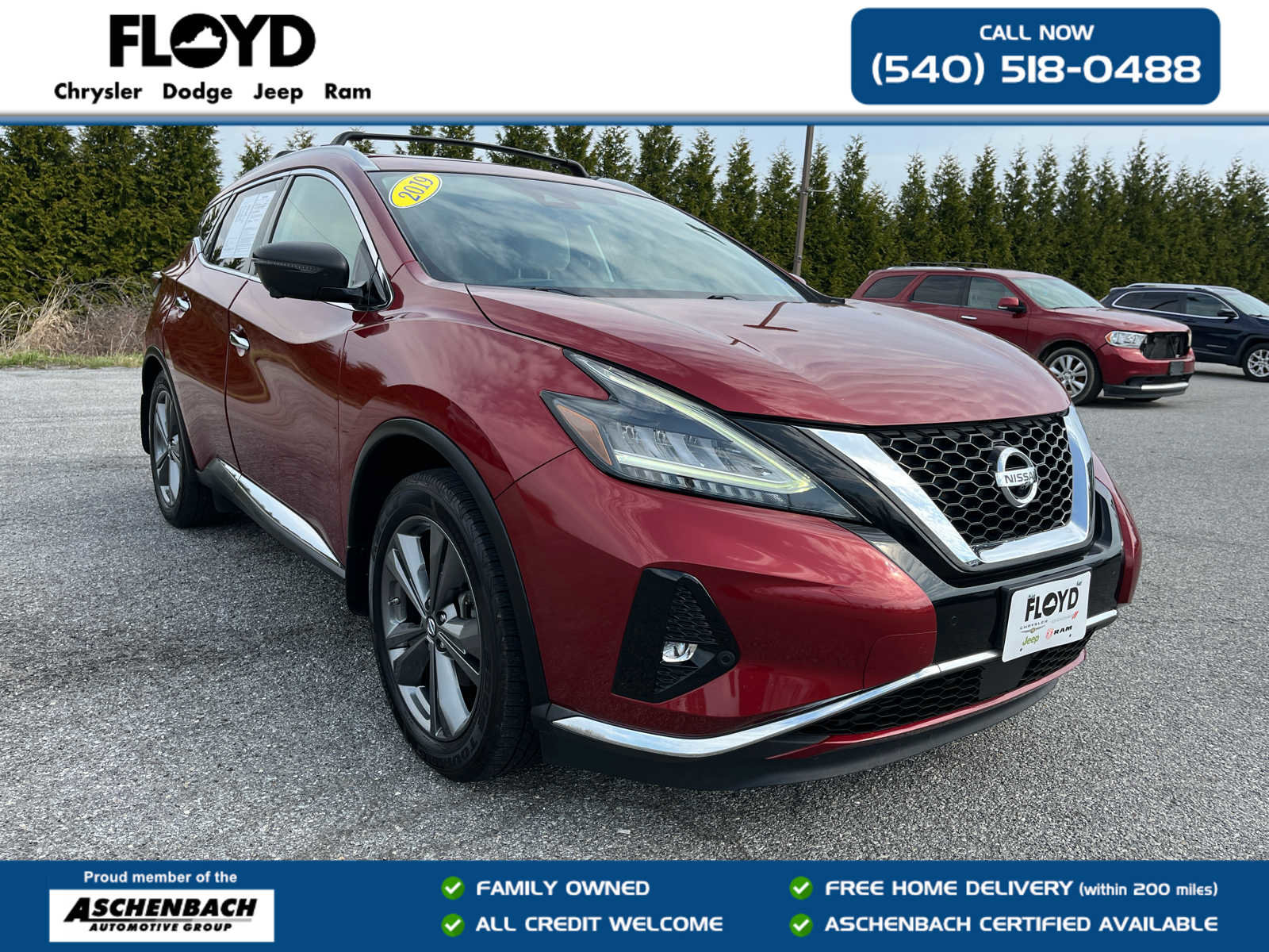 Used 2019 Nissan Murano Platinum