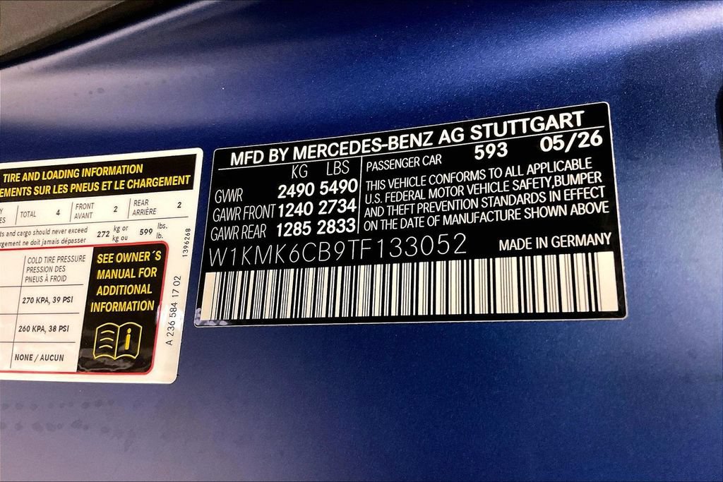 New 2026 Mercedes-Benz CLE 53 AMG 4MATIC Cabriolet image 12