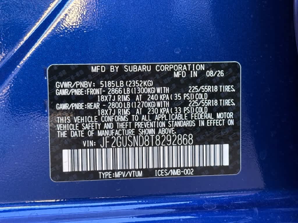 New 2026 Subaru Crosstrek 2.5i Limited AWD/4WD image 22