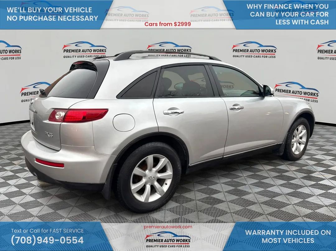 Used 2005 INFINITI FX35 AWD w/ (P01) Touring Pkg image 4