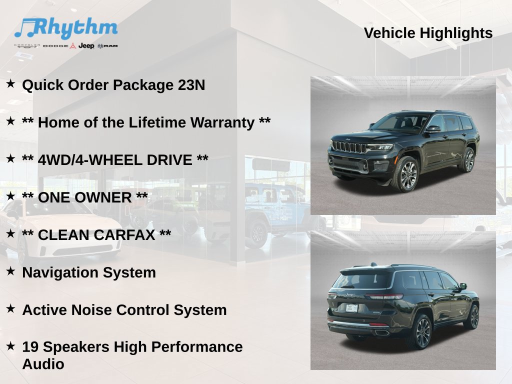 Used 2023 Jeep Grand Cherokee L Overland AWD/4WD image 5