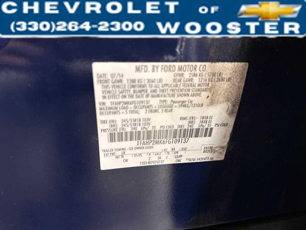 Used 2015 Ford Taurus Police Interceptor AWD image 34