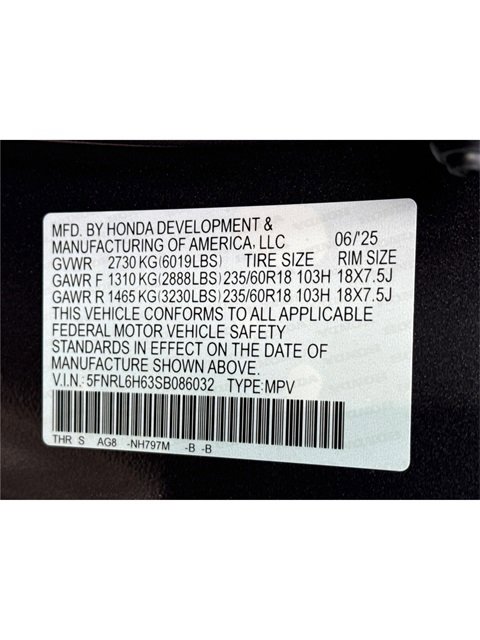 Used 2025 Honda Odyssey EX-L image 26