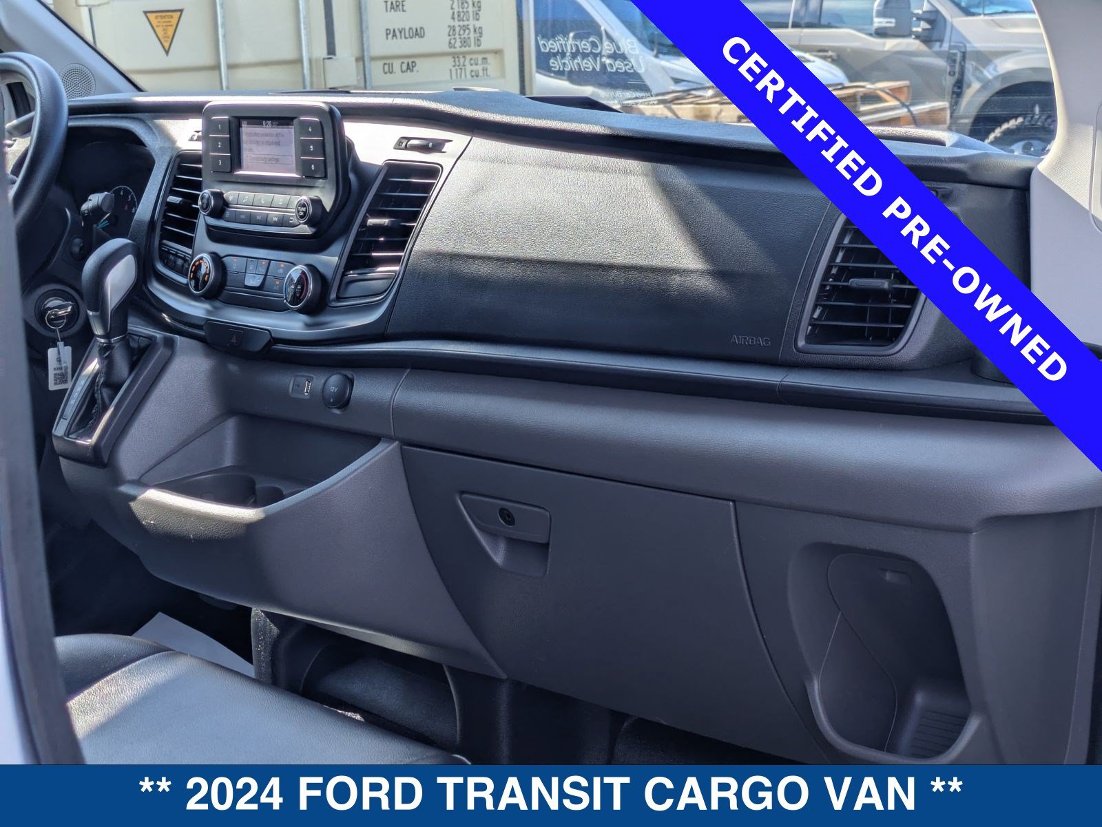 Certified 2024 Ford Transit 350 Low Roof w/ Load Area Protection Package RWD image 18