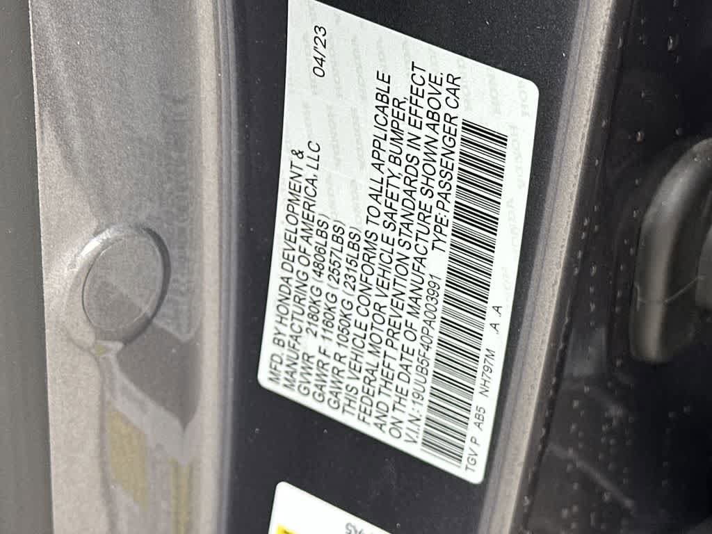 Certified 2023 Acura TLX w/ Technology Package FWD image 29