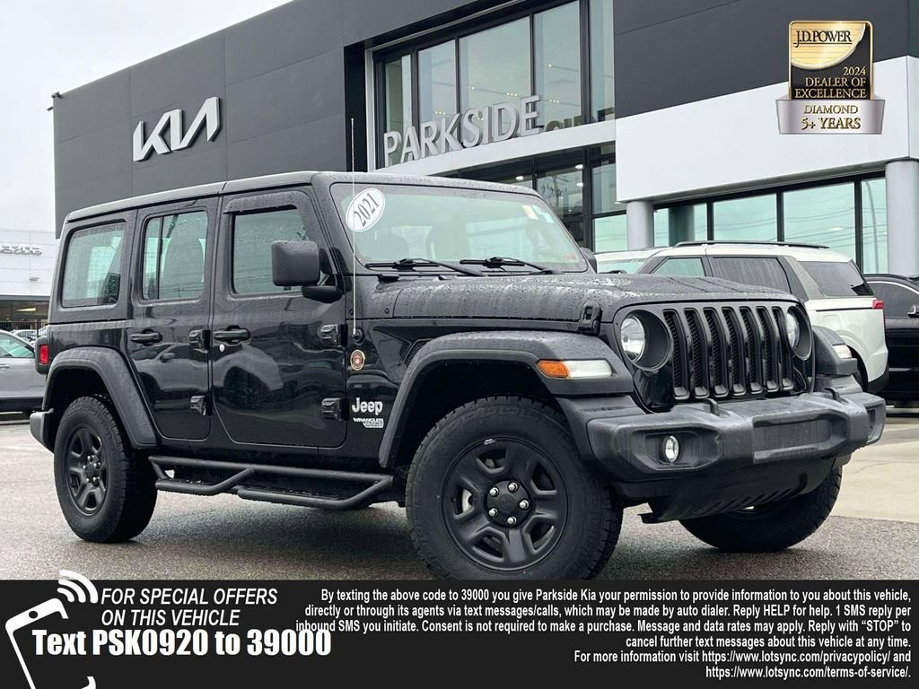 Used 2021 Jeep Wrangler Unlimited Sport