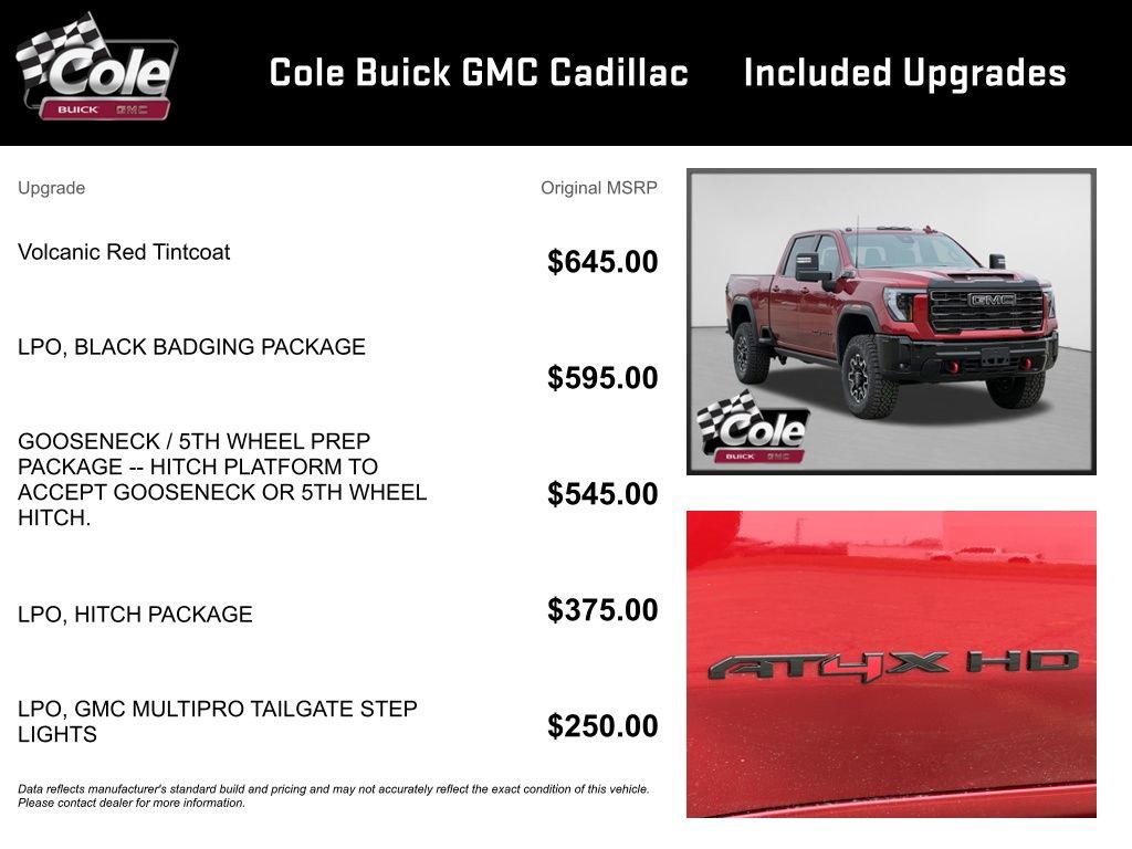 Certified 2026 GMC Sierra 2500 AT4X w/ LPO, Black Badging Package image 3