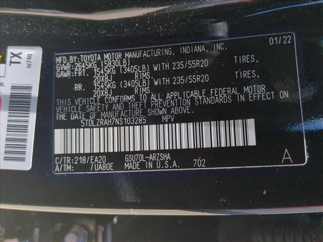 Used 2022 Toyota Highlander XSE FWD image 15