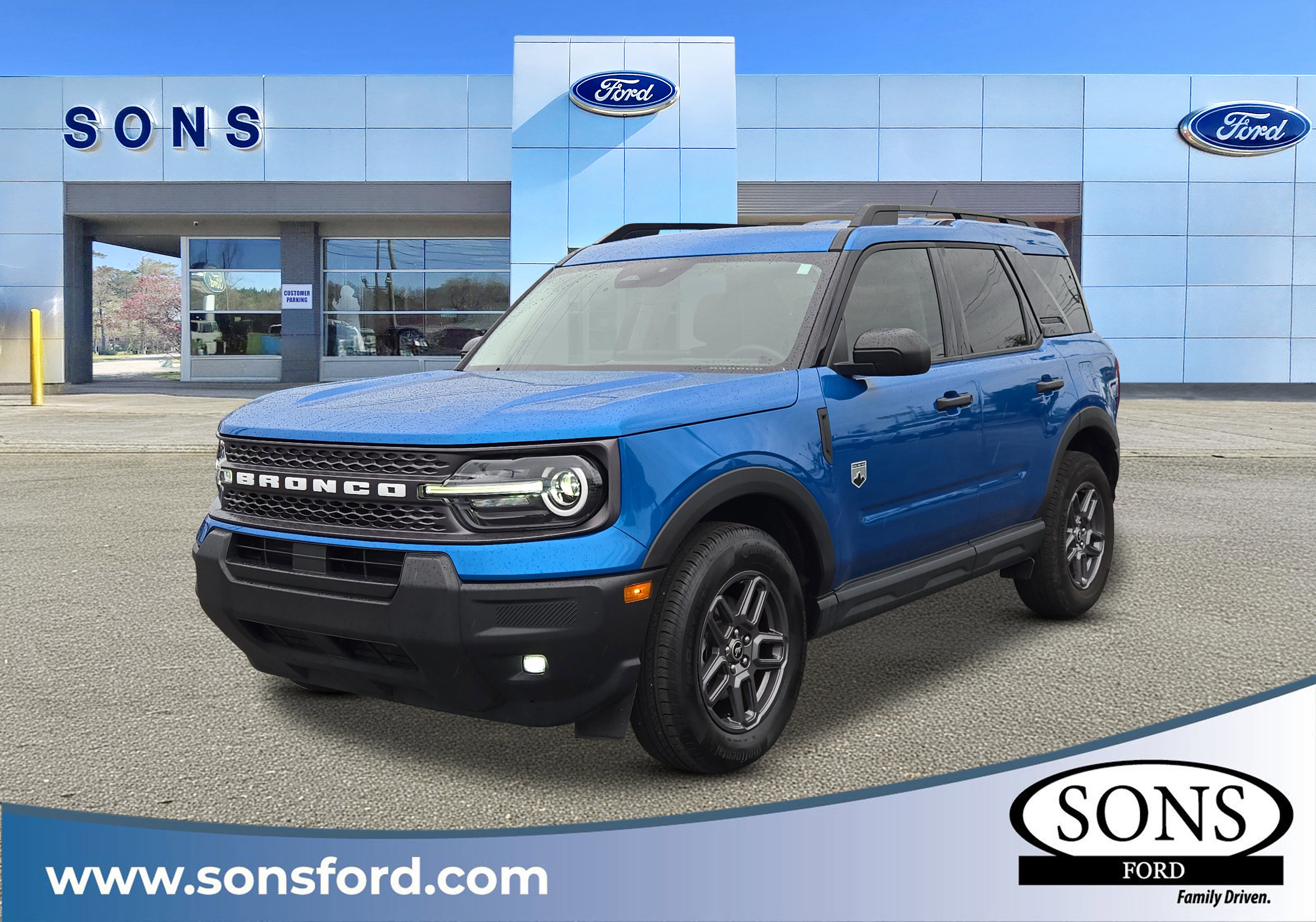 Certified 2025 Ford Bronco Sport Big Bend w/ Convenience Package AWD/4WD image 1