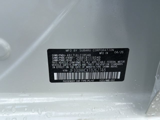 New 2026 Subaru Impreza RS AWD/4WD image 25