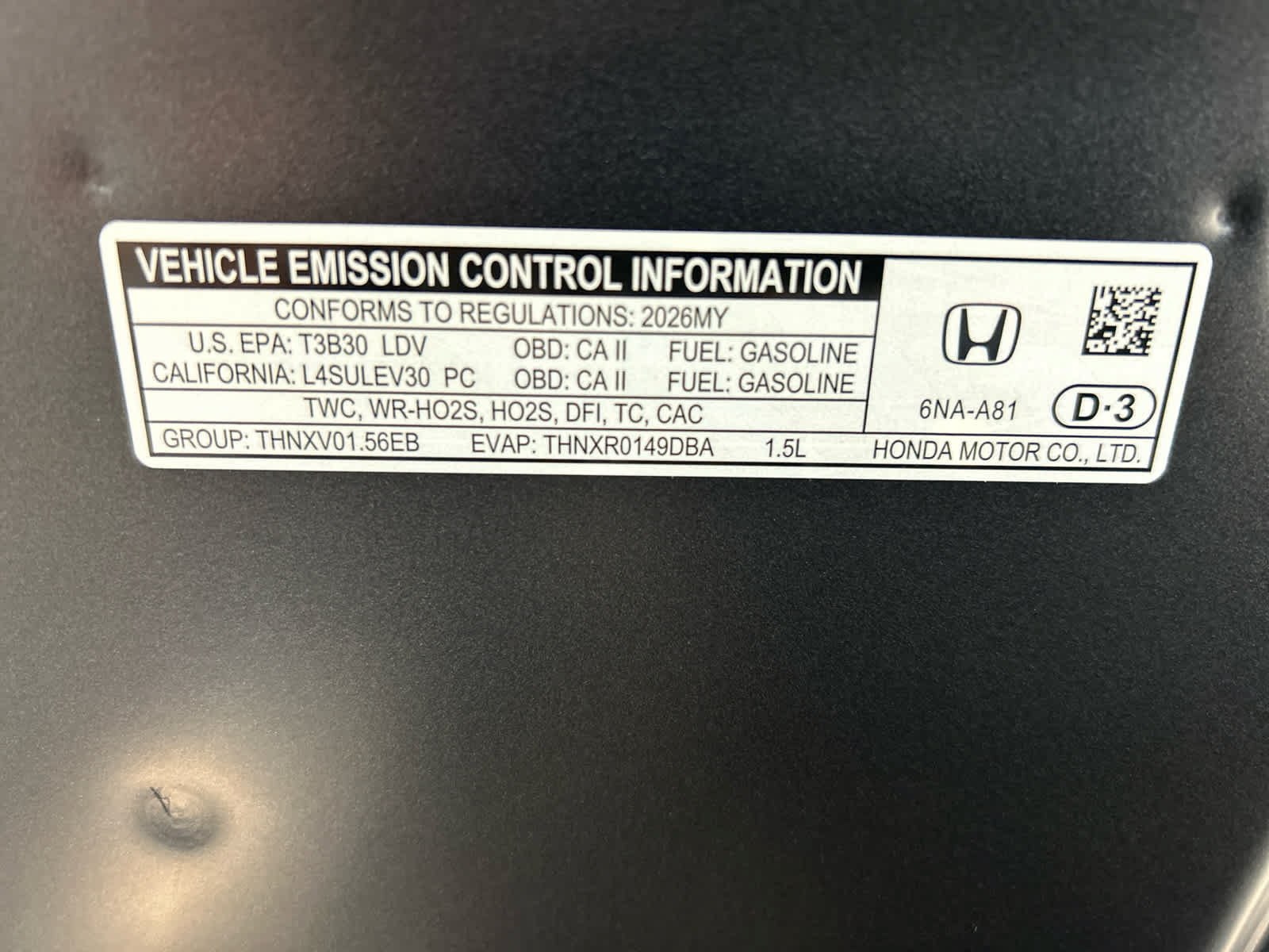 New 2026 Honda Accord LX image 11