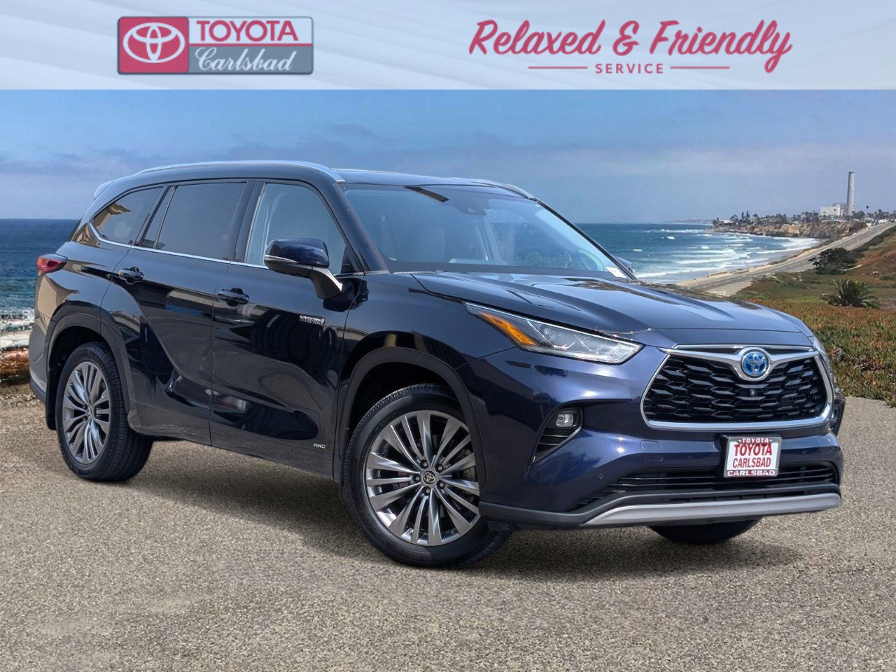 Used 2021 Toyota Highlander Platinum AWD/4WD image 1