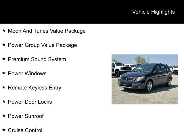 Used 2003 Pontiac Vibe AWD w/ Power Group Value Package image 4