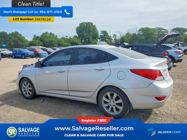 Used 2012 Hyundai Accent GLS w/ Premium Pkg 3 FWD image 3
