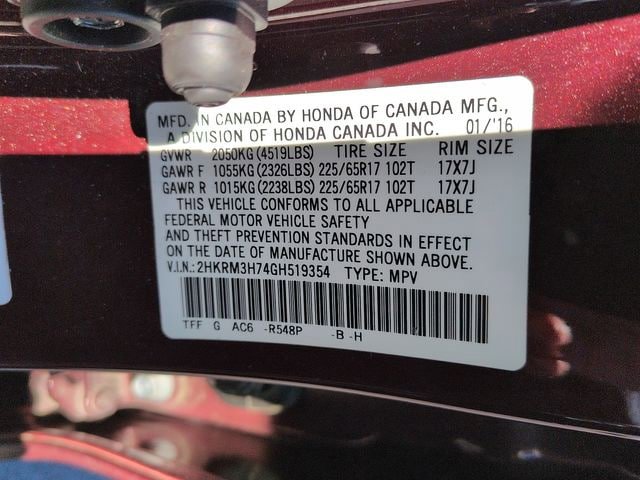 Used 2016 Honda CR-V EX-L image 17