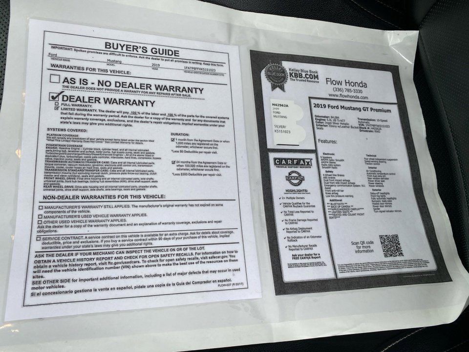 Used 2019 Ford Mustang GT Premium image 36