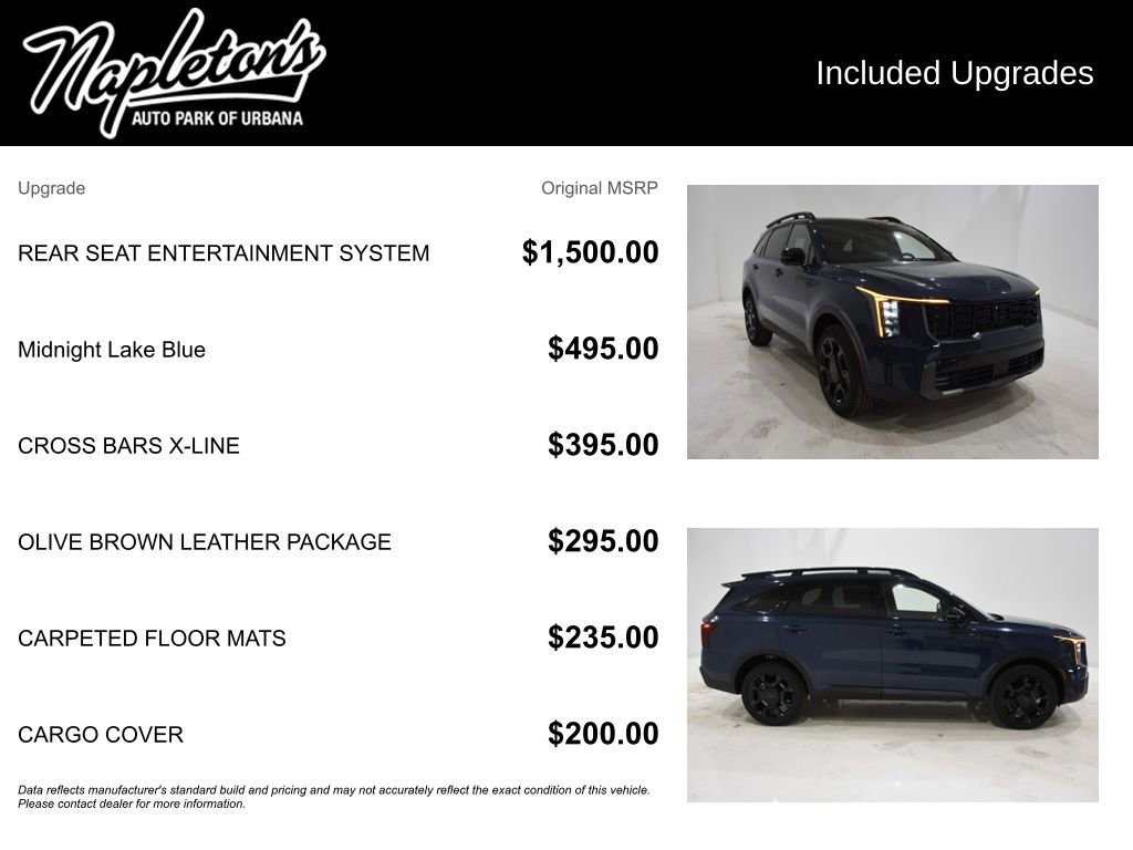Used 2025 Kia Sorento SX Prestige w/ Olive Brown Leather Package image 27