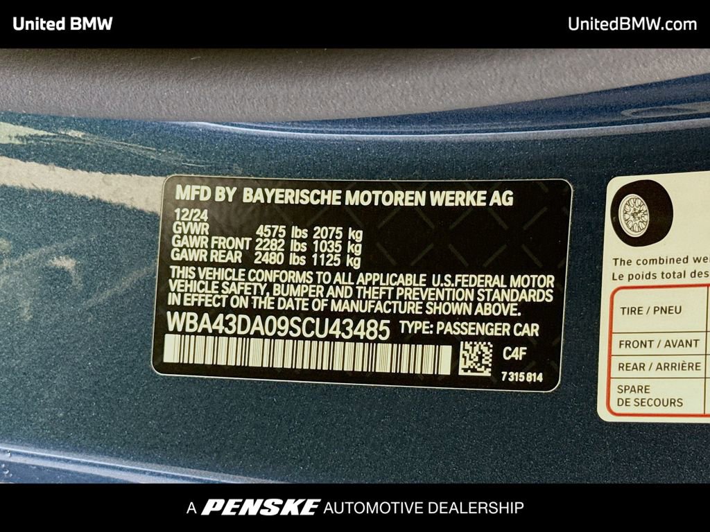 Certified 2025 BMW 430i Coupe RWD image 15