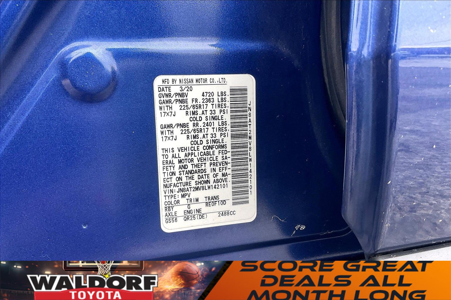 Used 2020 Nissan Rogue SV image 36