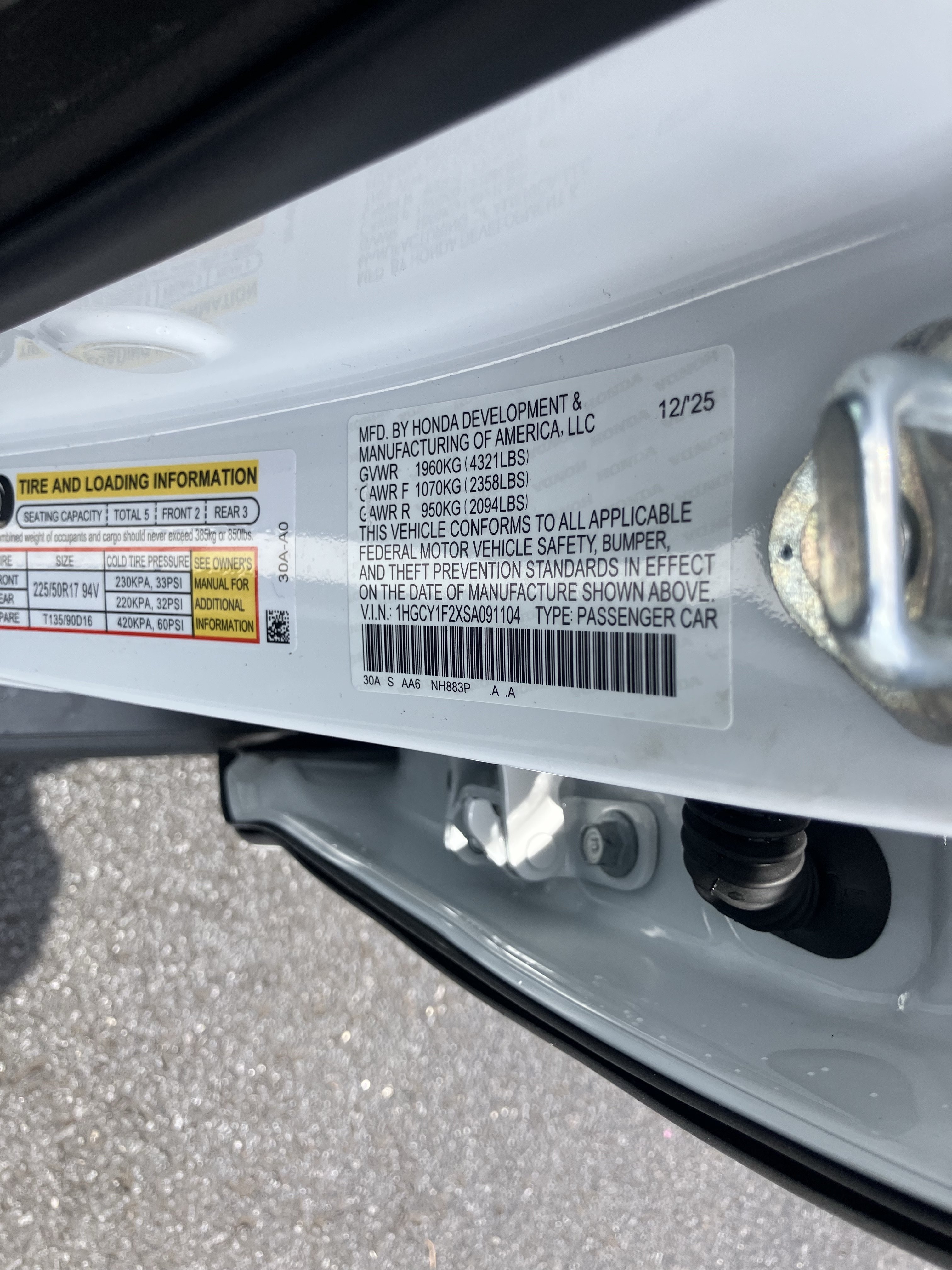 Used 2025 Honda Accord LX image 30