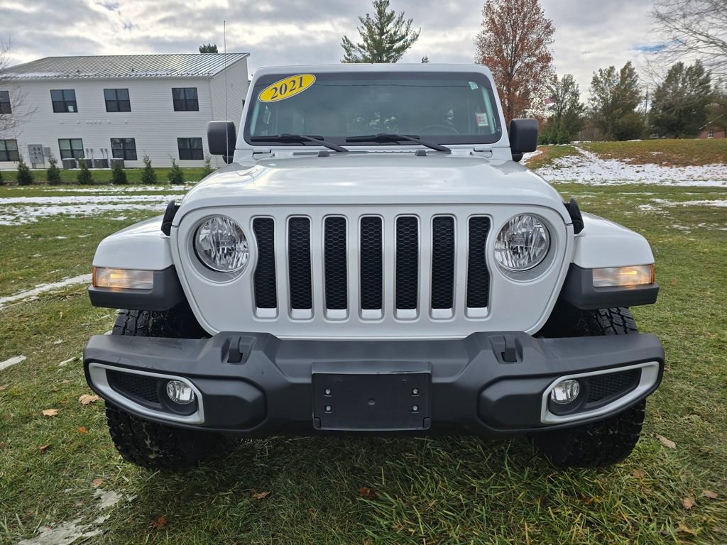 Used 2021 Jeep Wrangler Unlimited Sahara w/ Uconnect 4C Nav & Sound Group image 2
