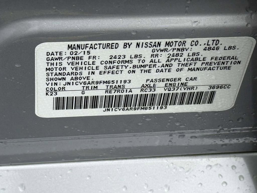 Used 2015 INFINITI Q40 AWD w/ Navigation Package image 31