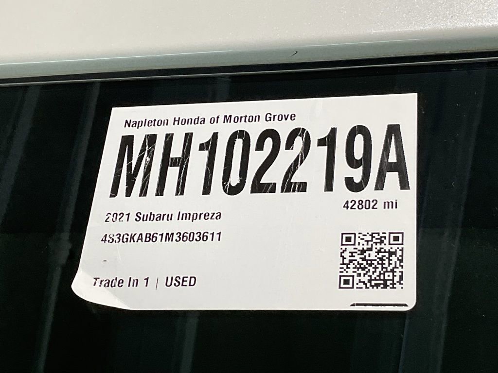 Used 2021 Subaru Impreza 2.0i image 33