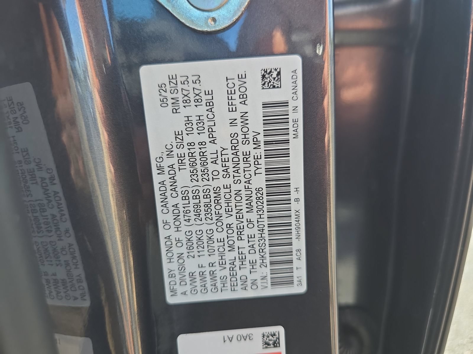 Certified 2026 Honda CR-V EX image 31