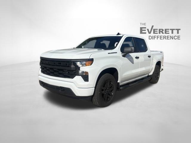 New 2026 Chevrolet Silverado 1500 Custom w/ Turbomax Blackout Package AWD/4WD image 3