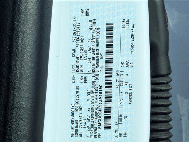 Used 2024 Ford Escape Active image 20