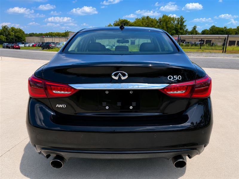 Used 2021 INFINITI Q50 Luxe w/ Cargo Package AWD/4WD image 4