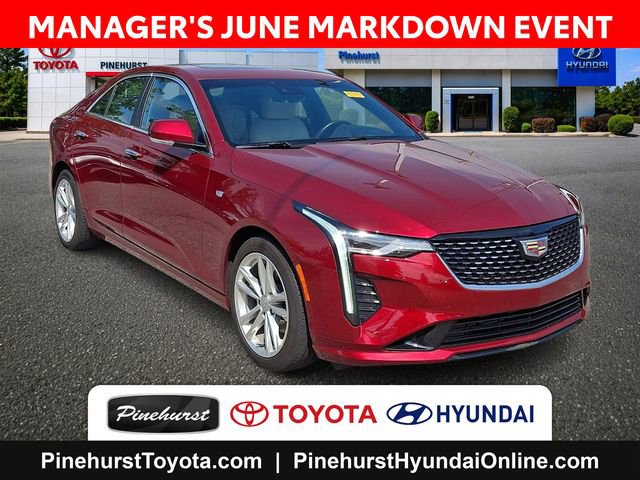 Used 2023 Cadillac CT4 Luxury w/ Sun And Sound Package RWD image 1