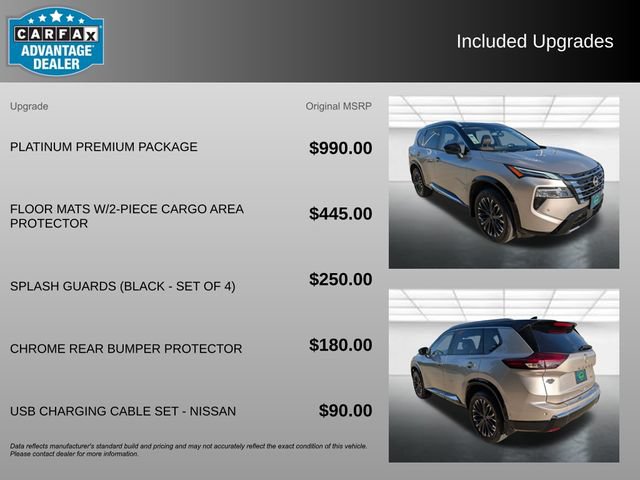 Used 2024 Nissan Rogue Platinum w/ Platinum Premium Package FWD image 3