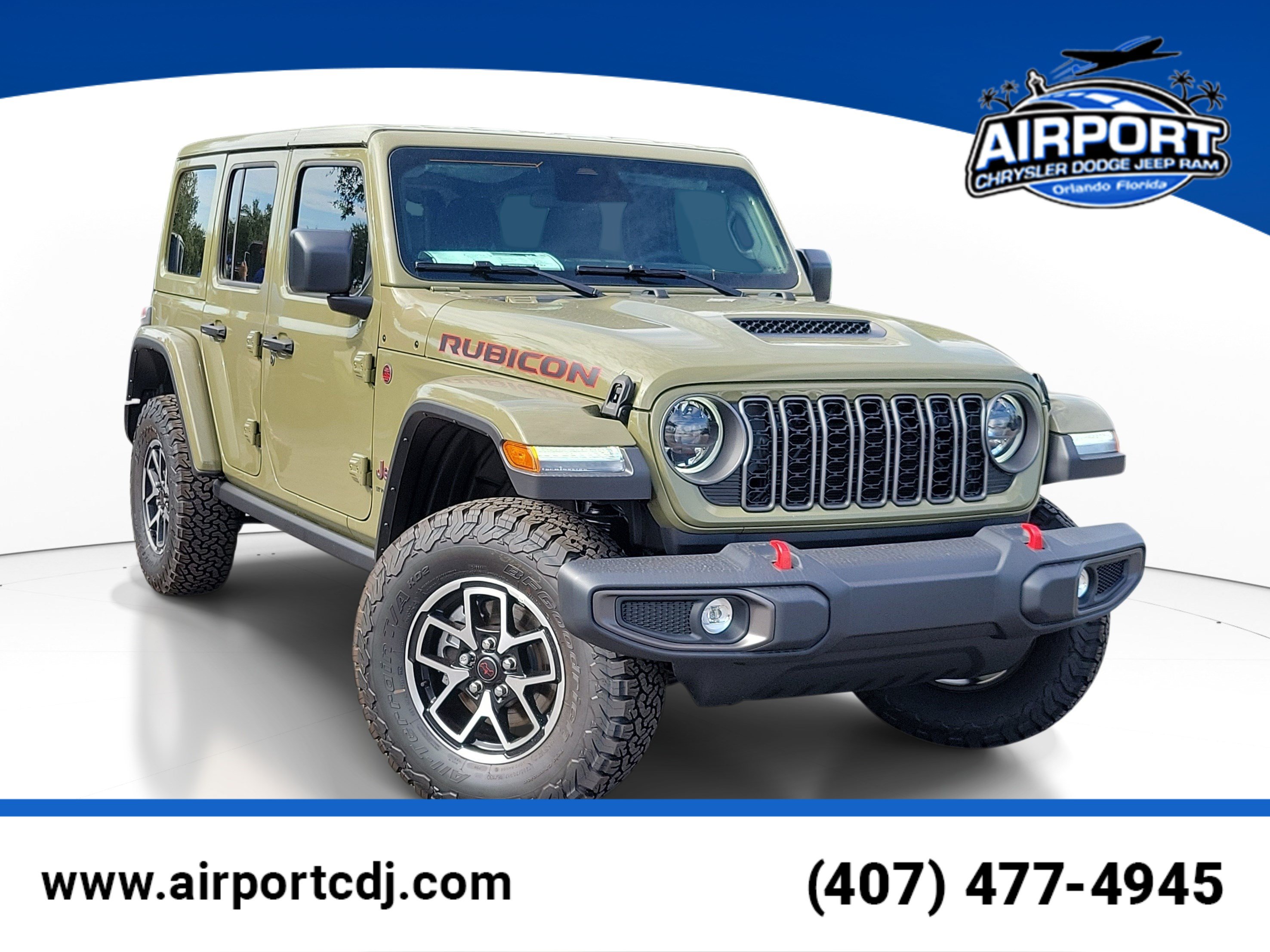 New 2026 Jeep Wrangler Unlimited Rubicon w/ Safety Group AWD/4WD image 1