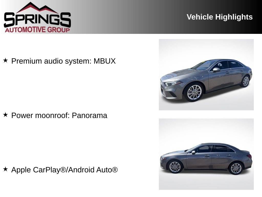 Used 2020 Mercedes-Benz A 220 w/ Premium Package image 2