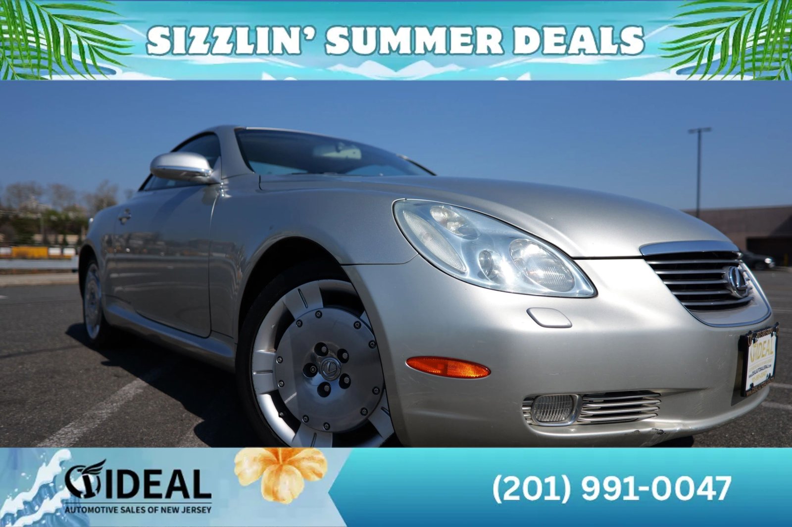 Used 2002 Lexus SC 430 Convertible