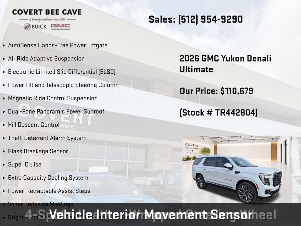 New 2026 GMC Yukon Denali Ultimate AWD/4WD image 45