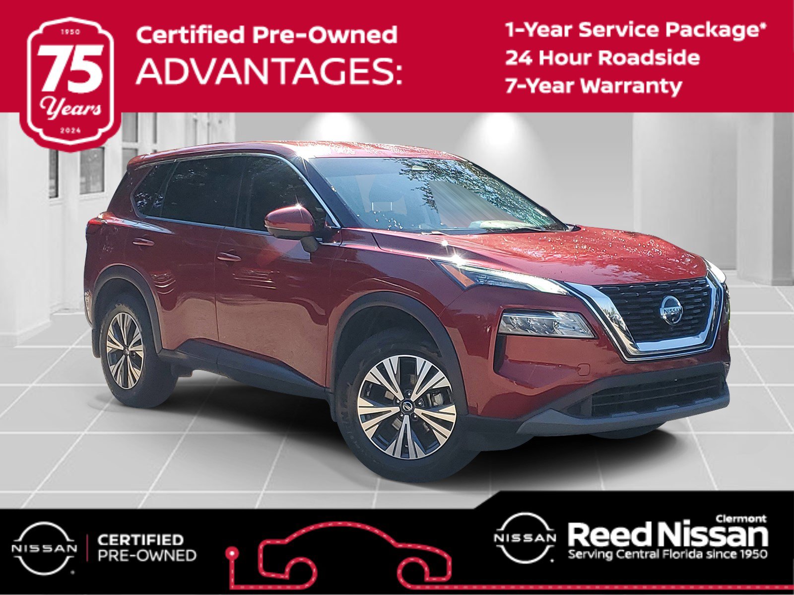 Certified 2021 Nissan Rogue SV