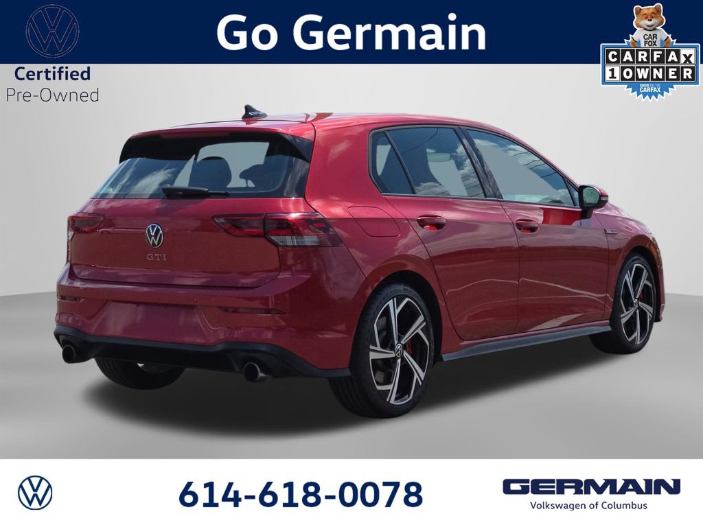 Certified 2024 Volkswagen GTI SE FWD image 8