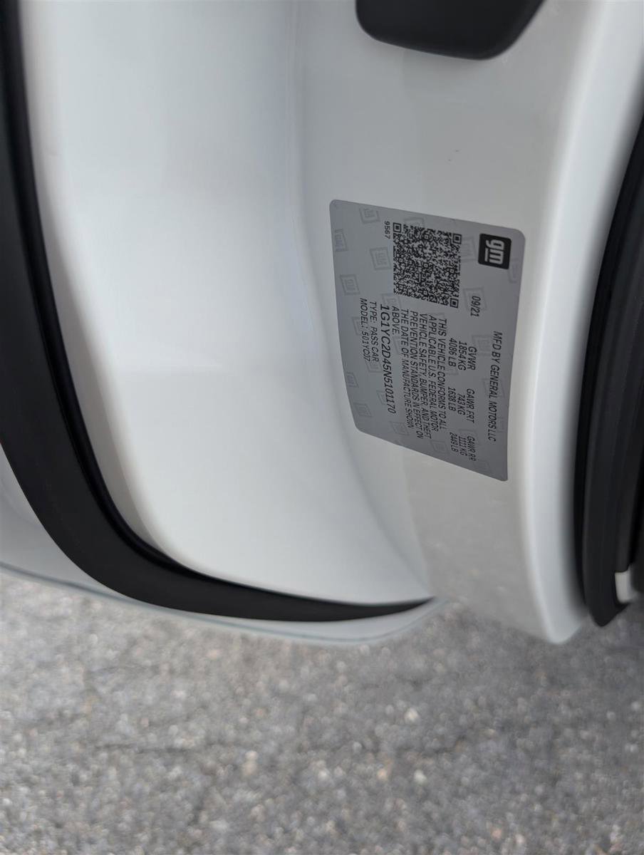 Used 2022 Chevrolet Corvette Stingray Premium Cpe w/ Z51 Performance Package image 15