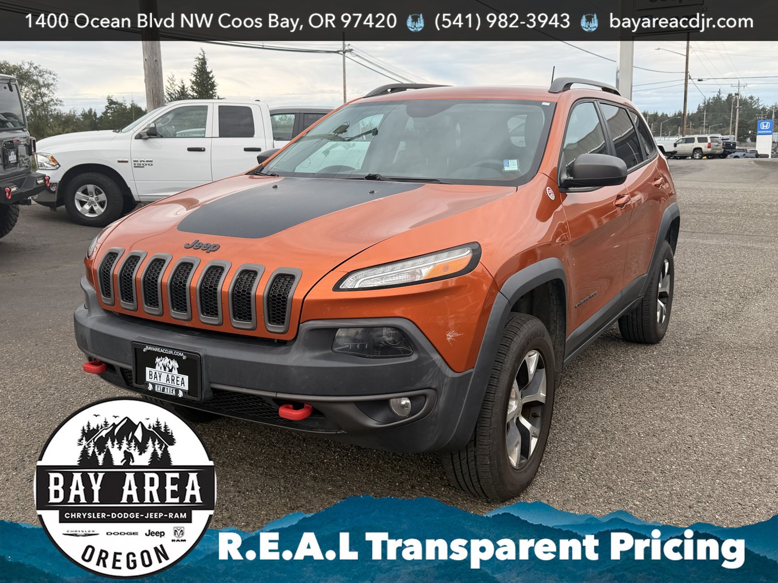 Used 2016 Jeep Cherokee Trailhawk w/ Leather Interior Group