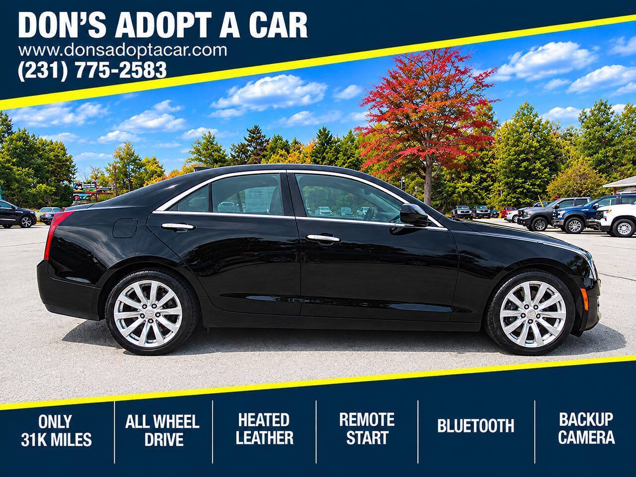 Used 2017 Cadillac ATS 2.0T AWD Sedan