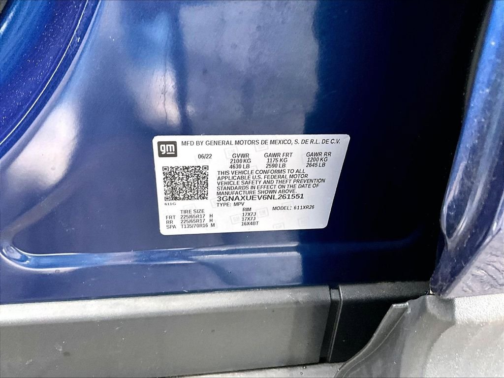 Used 2022 Chevrolet Equinox LT AWD/4WD image 28
