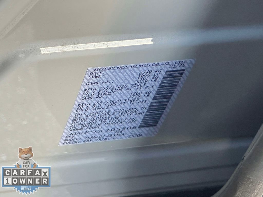Used 2025 Nissan Murano SL AWD/4WD image 20
