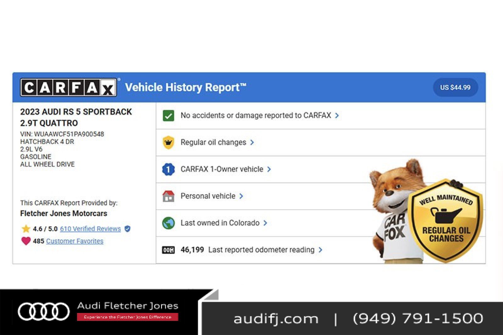 Used 2023 Audi RS 5 Sportback image 2