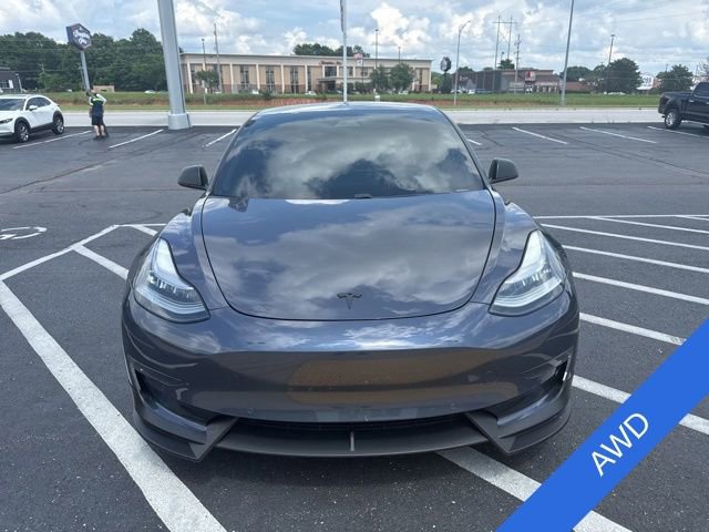 Used 2021 Tesla Model 3 Long Range AWD/4WD image 2